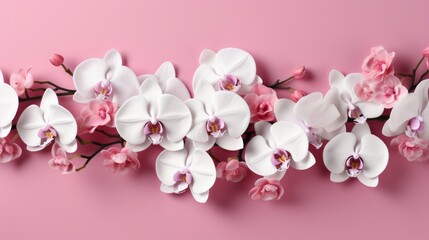 White Pink Orchid, HD, Background Wallpaper, Desktop Wallpaper 
