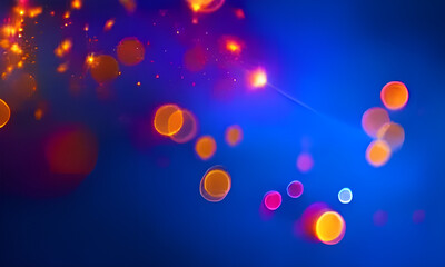 Fototapeta na wymiar background with bubbles on blue
