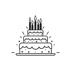 Birthday Cake illustrations