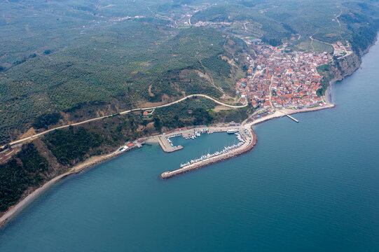 Zeytinbagi,  Tirilye Harbor in Bursa, Turkey
