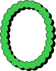 Retro Green Number
