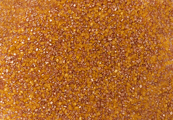 Sugar Sprinkles Pile, Golden Candy Sprinkles, Sweet Brown Flakes Glaze Decoration, Multicolored Crystals
