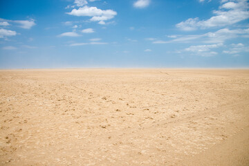 Roads in the middle of the Guajira desert