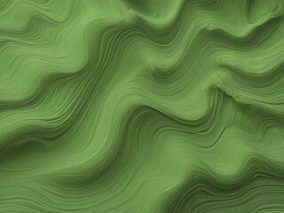 Background concept - Erosion - Aerial view of hilly landscape mountainous territory - 3D rendering digital terrain model with hypsometric colorization green, bump