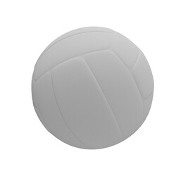 volleyball isolated on white background