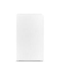 Blank white cardboard paper box for products design mock-up