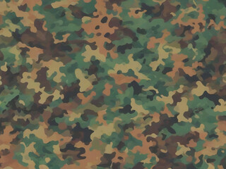 Fototapeta premium Full seamless abstract military green color camouflage skin pattern for decor and textile. Army masking design for hunting textile fabric printing and wallpaper. Design for fashion and home design.