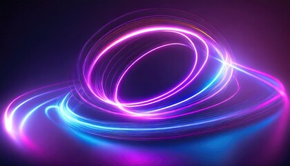 abstract background with glowing lines