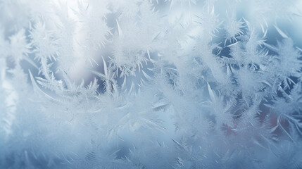 A frosted window