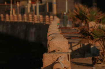 old stone fence