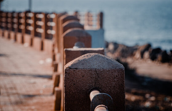 fence near the sea