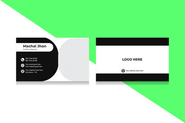 Modern Elegance: Sleek and Professional Business Card Design.
