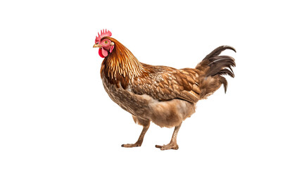 Chicken. Isolated on Transparent background.