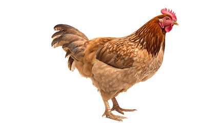 Chicken. Isolated on Transparent background.