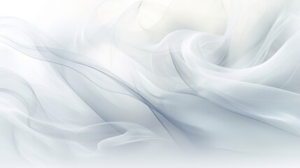 White smoke swirling abstractly against a pristine surface. Ephemeral, artistic, clean background, ethereal vapor. Generated by AI.