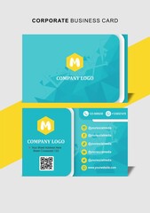 Minimalis Individual Business Card Layout