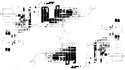 dirty and scratches frame. Vector Grunge Texture. Abstract dust particle and dust grain texture on white background, dirt overlay or screen effect use for grunge background.