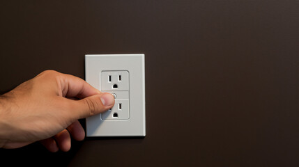 Hand outlet Power saving