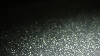 Obraz premium Silver Glitter Bokeh - Sleek and Elegant Shimmering Effects for Sophisticated Design Projects, Ideal for Creating Stylish and Luxurious Visuals