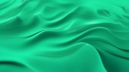 Obraz premium soft green gradient color wallpaper. green background. green eco background. soft green liquid background. wavy green wallpaper.
