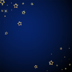 Fototapeta premium Christmas stars vector overlay.