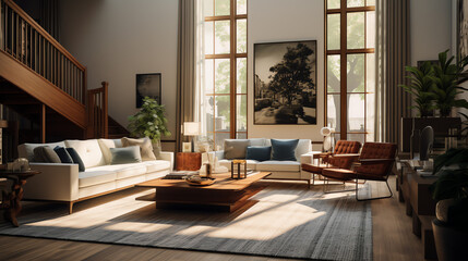 Fototapeta premium modern living room
