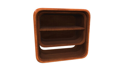 Bedside Table - 3d model render