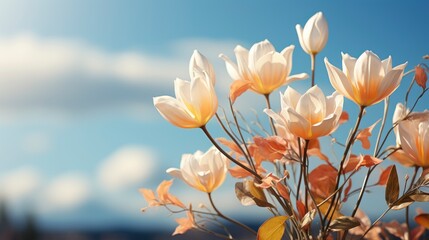 Field Beautiful Blooming Tulips, HD, Background Wallpaper, Desktop Wallpaper 