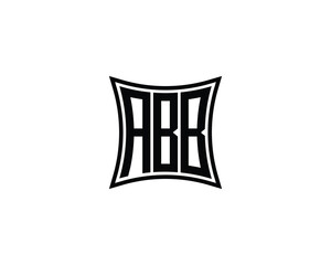 ABB logo design vector template