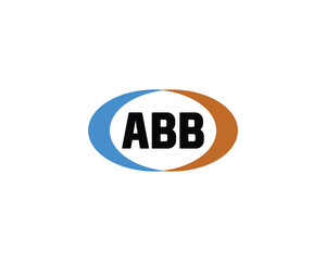 ABB logo design vector template