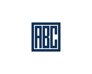 ABC logo design vector template