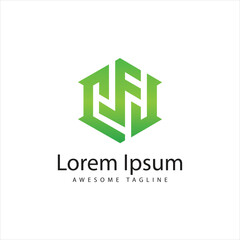 CFJ Letter Logo Design Free Icon