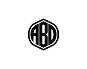Obraz premium ABD logo design vector template