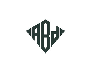ABD logo design vector template
