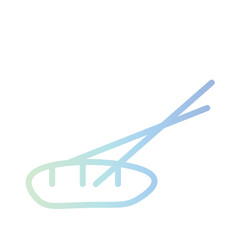 Food Seafood Sushi Gradient Outline Icon