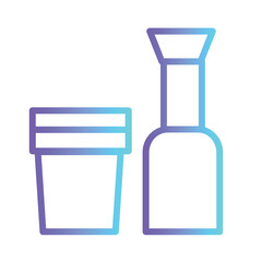 Baby Child Kid Gradient Outline Icon