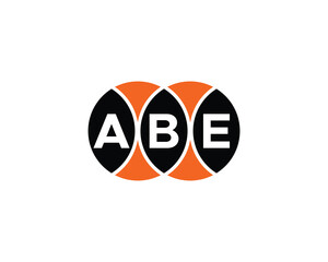 ABE logo design vector template