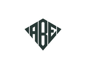 ABE logo design vector template