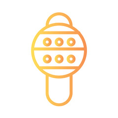 Baby Child Kids Gradient Outline Icon