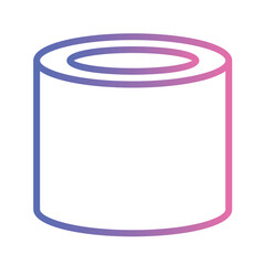 Abstract Basic Shape Gradient Outline Icon