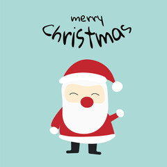 santa claus with christmas 