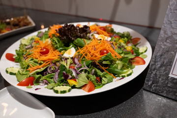 salat essen hochzeit party