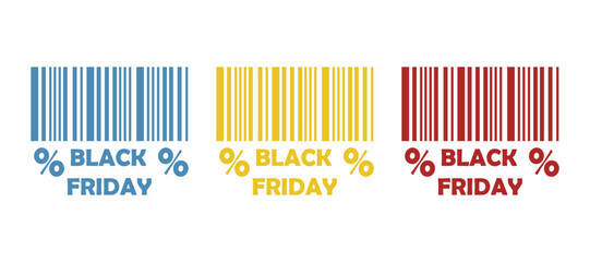 black friday image, concept, holiday, discounts, vector illustration