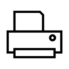 print icon illustration