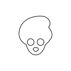 spa icon, face masks, vector illustration