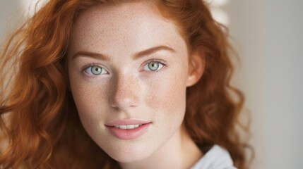 Naklejka premium Graceful and ethereal, she wears beauty effortlessly.