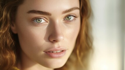 Obraz premium Graceful features and a timeless beauty shine through.