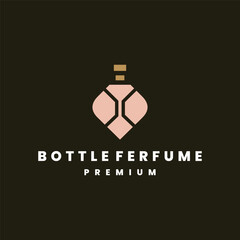 perfume logo template vector illustration design
