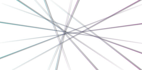 Obraz premium Chaotic abstract line background. Random geometric line seamless pattern. Black outline monochrome texture. Vector illustration.