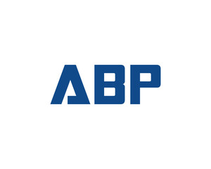 ABP logo design vector template